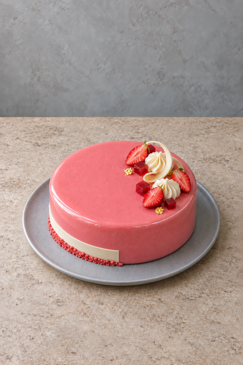Fraise crème fromagère